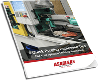 Maximize Injection Molding Machine Uptime With These Five Quick Tips For Using Purging Compounds